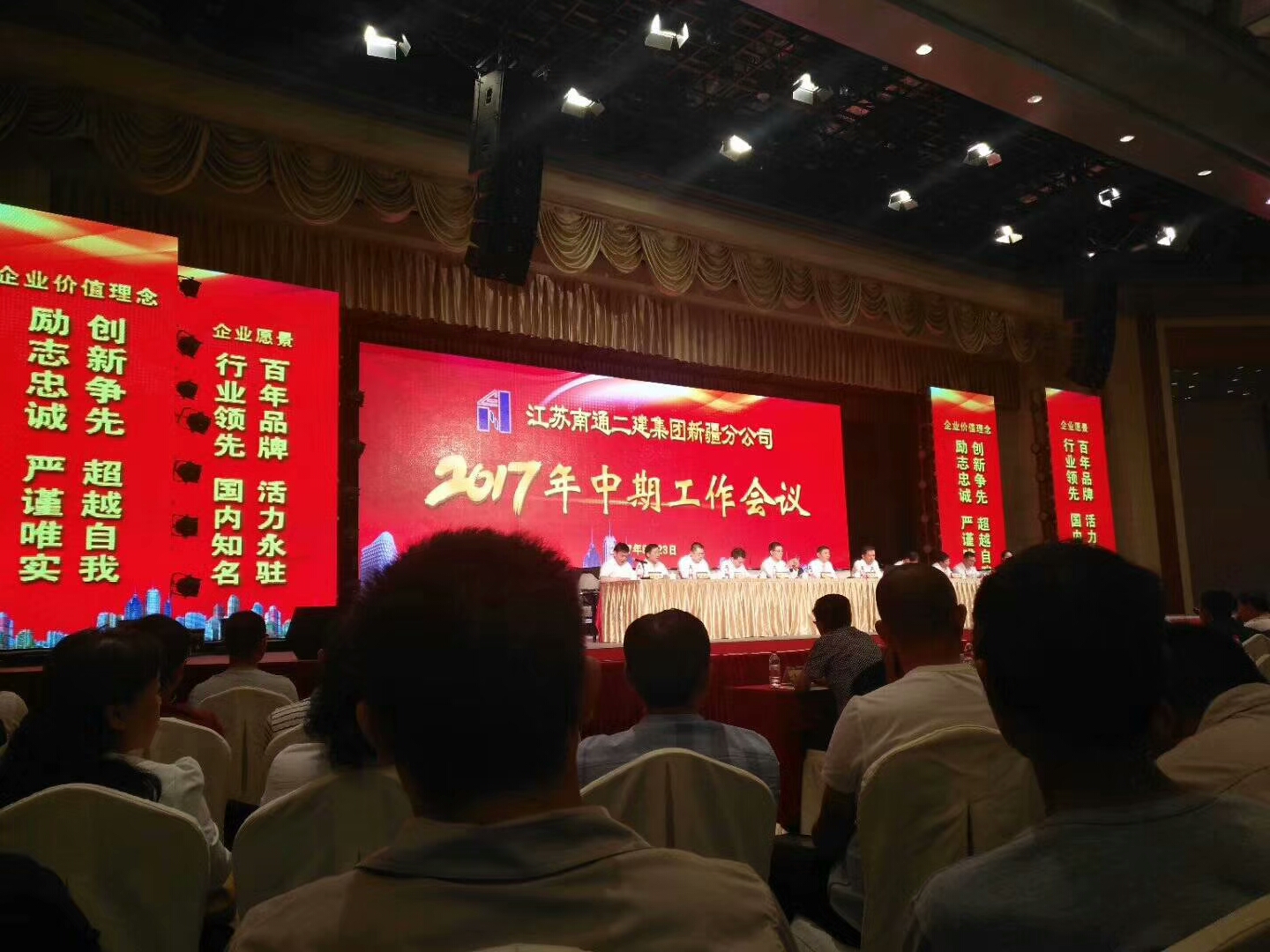 熱烈慶祝南通二建項(xiàng)目年會(huì)順利召開(kāi)